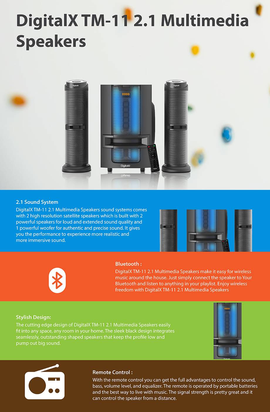 Digitalx TM-11 Speaker Digitalx TM-11 Speaker